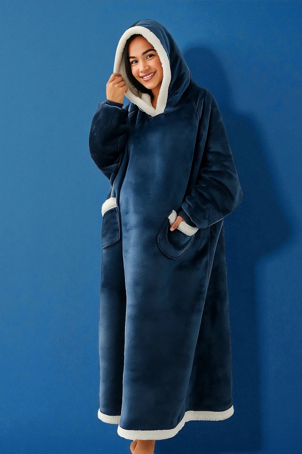 Cocon à deux - Sweat plaid