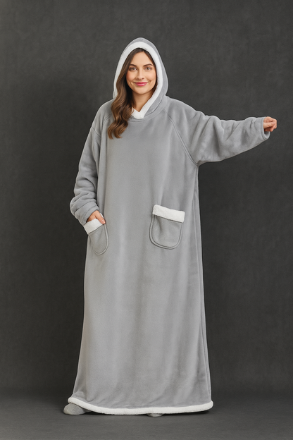 Cocon à deux - Sweat plaid