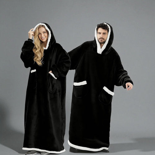 Cocon à deux - Sweat plaid