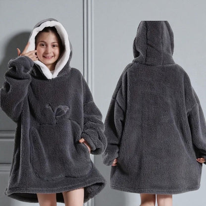 Petit Ourson - Sweat Plaid Enfant