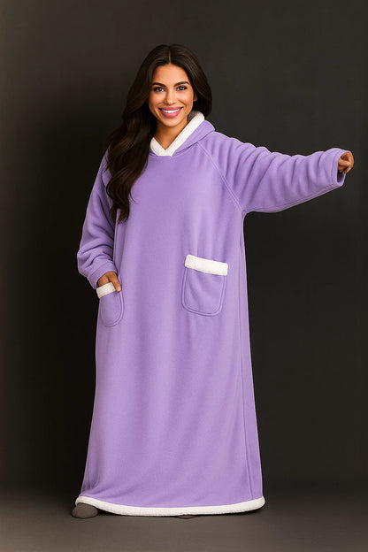 Cocon à deux - Sweat plaid